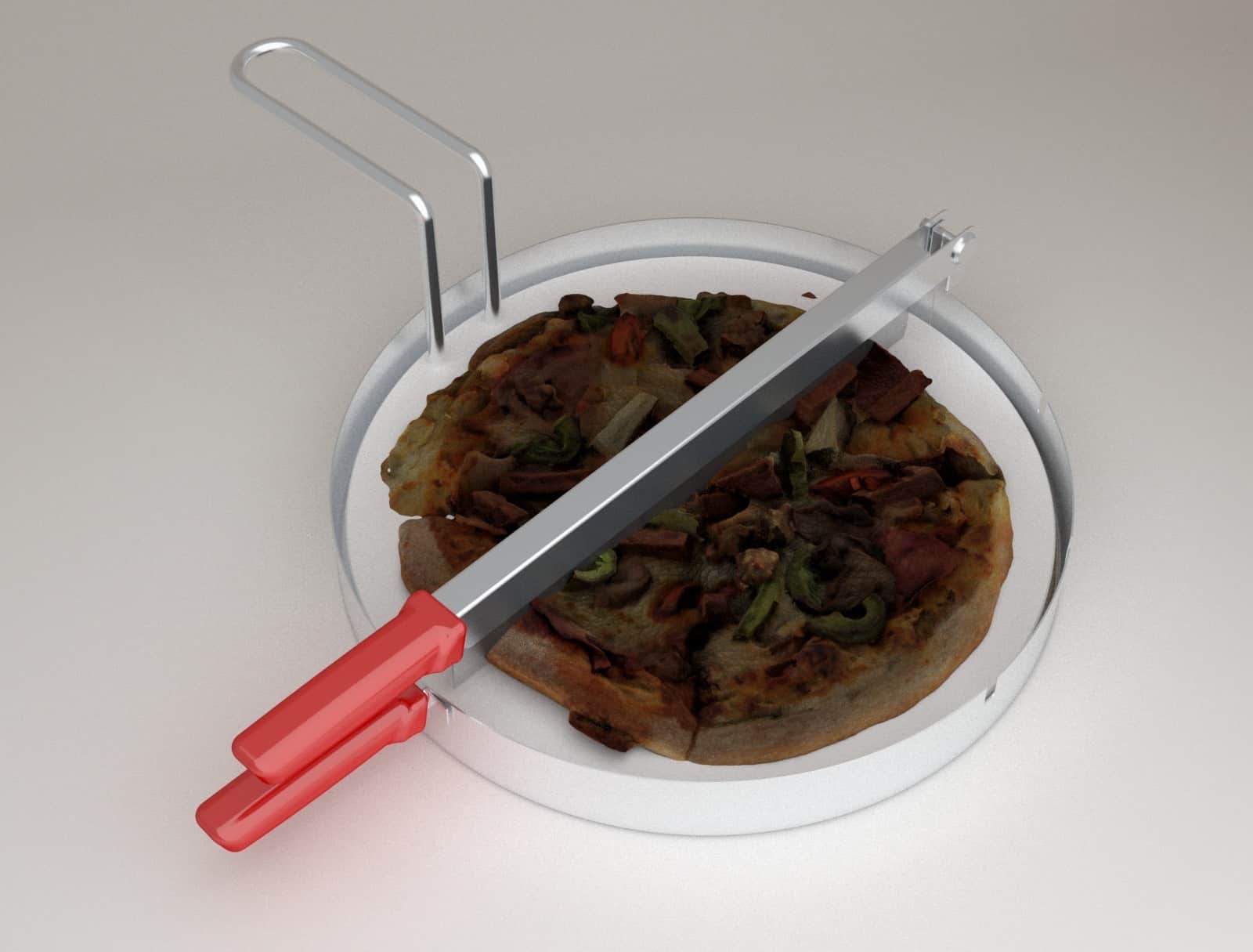 Pizza Cutter | Mechanical Prototypes for Kitchens