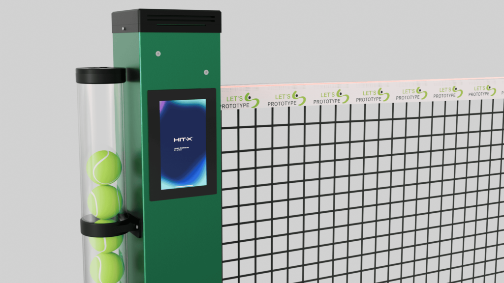 altura de red de pádel