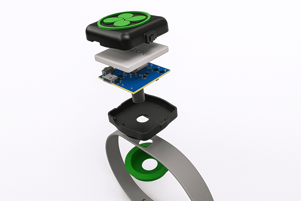 collar con termómetro para perros