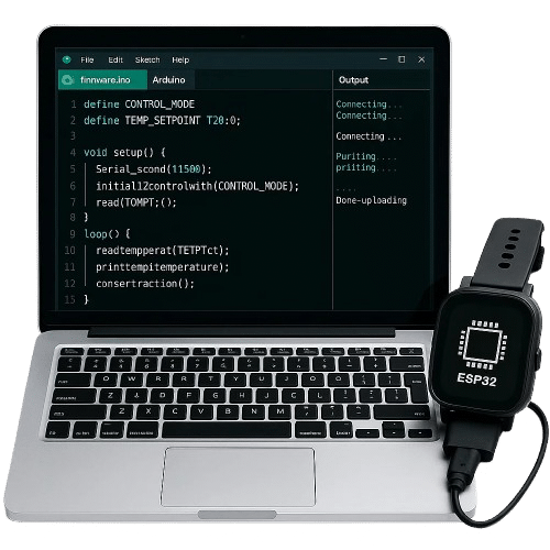 firmware de productos wearable